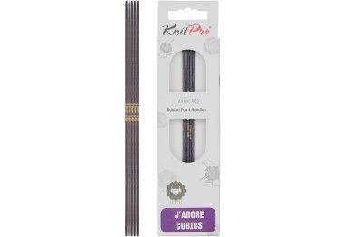 спиці для в'язання 19001 Спиці шкарпеткові 2.00 мм J'adore Cubics KnitPro 15 см спиці для в'язання 19001 Спиці шкарпеткові 2.00 мм J'adore Cubics KnitPro 15 см