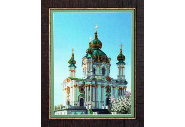  РК-072 Андреевская церковь Набор для вышивания крестом