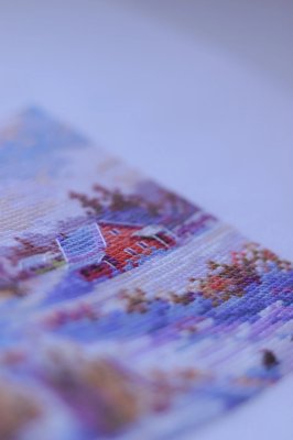 K-267B Зима. Набор для вышивки крестом Мережка - 2