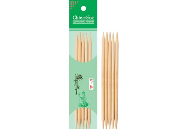 спицы для вязания Носки спицы Bamboo Natural 13см 4.5мм арт. 1015-7 ChiaoGoo
