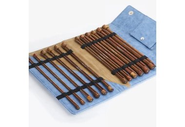 спицы для вязания 150304 Набор прямых спиц Ginger KnitPro, 25 см