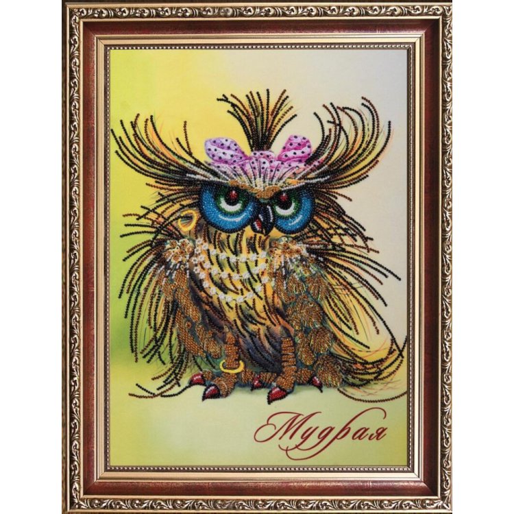 Б-219 Кокетка. Набор для вышивки бисером - 1