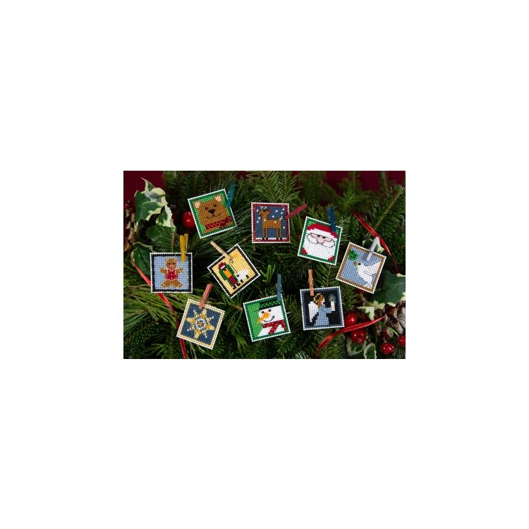 MH191911 Набір 1. Набір для вишивки в змішаній техниці Mill Hill - 1