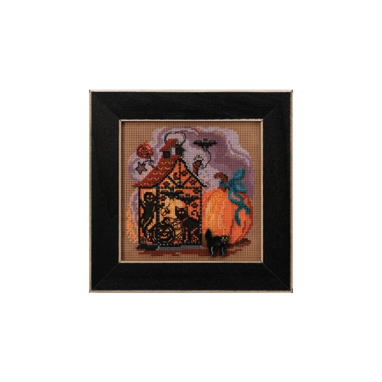 MH142022 Ліхтар з привидами. Набір для вишивки в змішаній техниці Mill Hill - 1