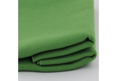  Ткань для вышивания ТПК-190-1 3/57 Оникс (домотканое полотно №30), зеленый, 48% хлопок,52% п/э, ширина 1,5м