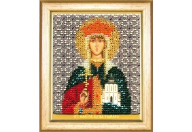  Б-1181 Икона святая благоверная царица Тамара Набор для вышивки бисером