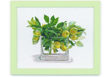  552104 Лимон. Набор для вышивки крестом Cosmo Fujico