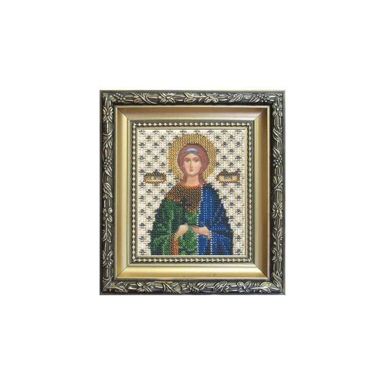 Б-1060 Икона святая мученица Вера Набор для вышивки бисером - 1
