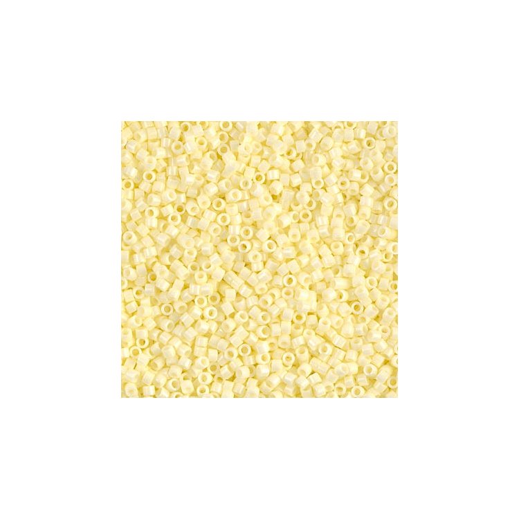 DB-1491-1 Бісер Miyuki Delica Beads 11/0 (натуральний лимонний блідий) - 1 DB-1491-1 Бісер Miyuki Delica Beads 11/0 (натуральний лимонний блідий) - 1