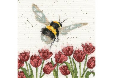 XHD41 Flight Of The Bumble Bee "Політ джмеля" Bothy Threads. Набір для вишивки хрестиком