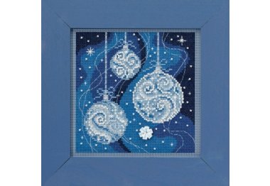 вишивка гладдю MH141835 Елегантні прикраси. Набір для вишивки в змішаній техніці Mill Hill