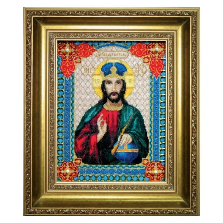 №467 Икона Господа Иисуса Христа Набор для вышивания крестом - 1