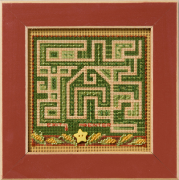 MH142526 Кукурудзяний лабіринт. Набір для вишивки в змішаній техниці Mill Hill - 1