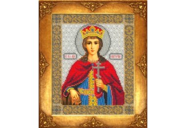  317 Святая Екатерина. Набор для вышивания бисером