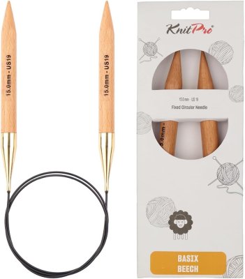 35359 Спиці кругові Basix KnitPro, 120 см, 15.00 мм - 1