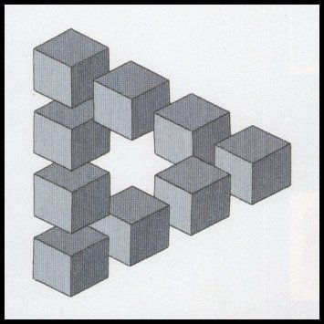 70-9408 Невозможная фигура. Набор для вышивания крестом PERMIN - 1 70-9408 Невозможная фигура. Набор для вышивания крестом PERMIN - 1