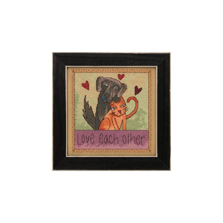 ST151913 Любити один одного. Набір для вишивки в змішаній техниці Mill Hill - 1