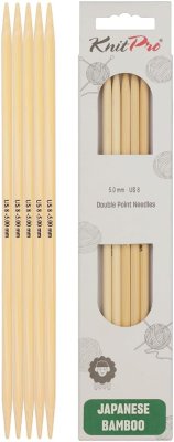 22130 Спицы носочные Bamboo KnitPro, 20 см, 5.00 мм - 1 22130 Спицы носочные Bamboo KnitPro, 20 см, 5.00 мм - 1