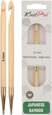 22530 Гачок змінний бамбуковий KnitPro, 8.00 мм - 1