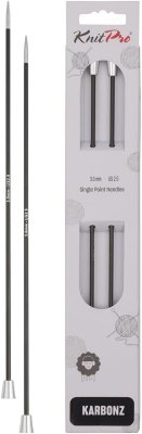 41254 Спиці прямі Karbonz KnitPro 25 см 3.00 мм - 1 41254 Спиці прямі Karbonz KnitPro 25 см 3.00 мм - 1