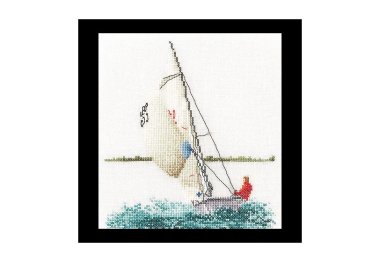  3091A Sailing Aida. Набор для вышивки крестом Thea Gouverneur