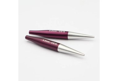 спицы для вязания 47549 Спицы съемные короткие (5см) Zing KnitPro, 6.00 мм