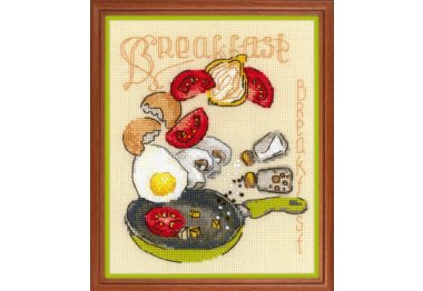  1684 Сніданок. Набір для вишивки хрестиком Ріоліс