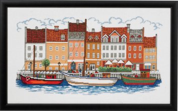 70-3179 Гавань. Набір для вишивання хрестом PERMIN - 1