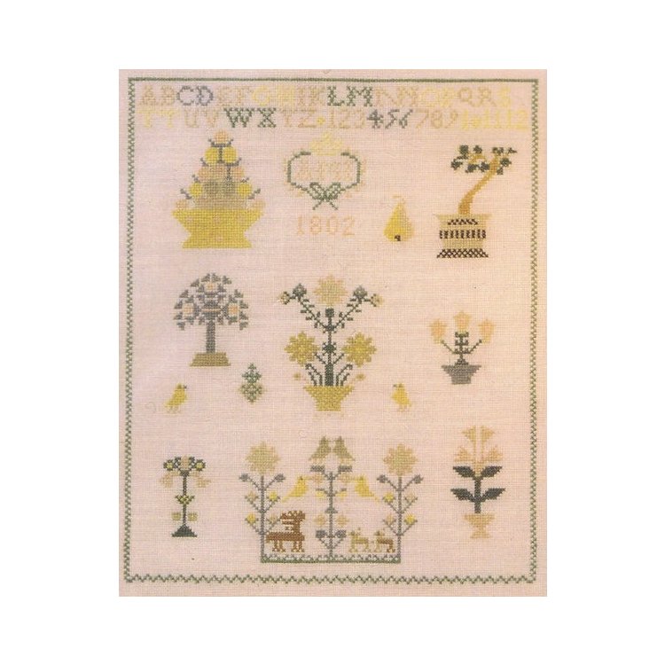 39-5302 Altes Land 1802. Набор для вышивания крестом PERMIN - 1