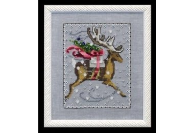  NC120 Comet//Комета. Схема для вышивки крестиком на бумаге Nora Corbett