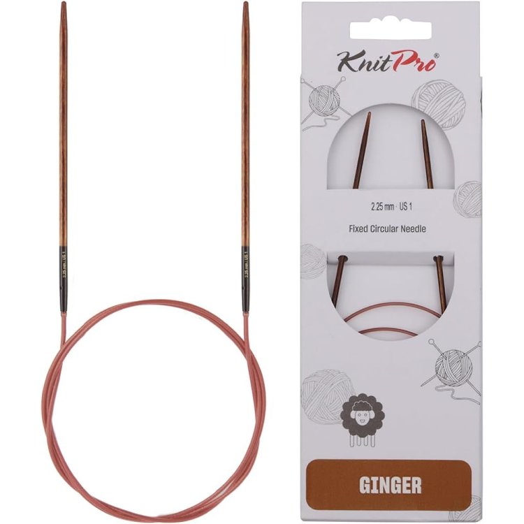 31122 Спиці кругові Ginger KnitPro, 120 см, 2.25 мм - 1 31122 Спиці кругові Ginger KnitPro, 120 см, 2.25 мм - 1