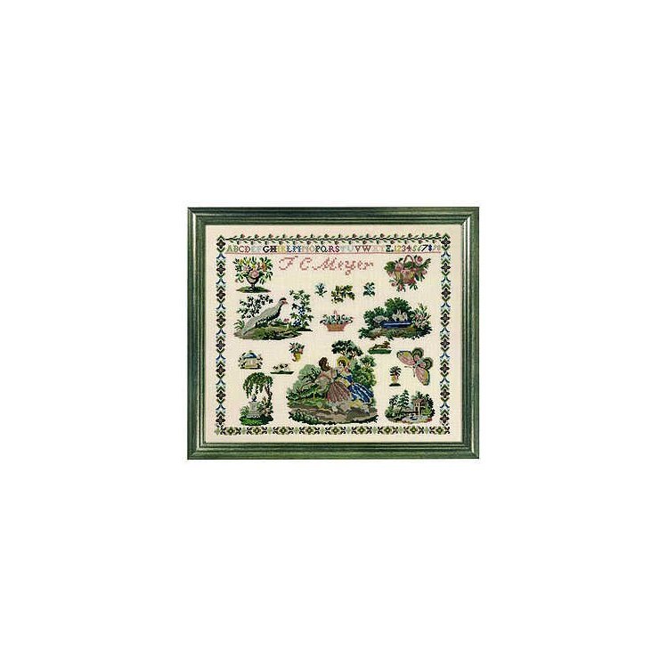 39-6322 J. C. Meyer. Набор для вышивания крестом PERMIN - 1