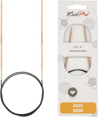 35612 Спиці кругові Basix KnitPro, 100 см, 2.25 мм - 1 35612 Спиці кругові Basix KnitPro, 100 см, 2.25 мм - 1