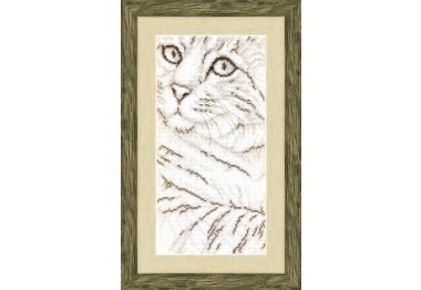  М-246 Портрет кота. Набор для вышивания крестом
