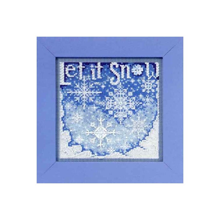 MH140303 Снігопад. Набір для вишивки в змішаній техніці Mill Hill - 1