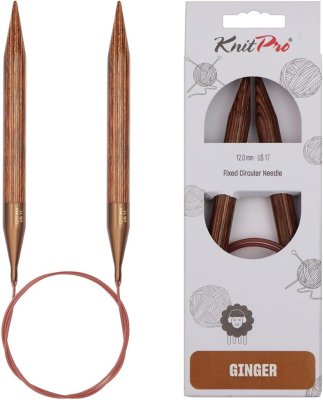 31079 Спицы круговые Ginger KnitPro, 60 см, 12.00 мм - 1