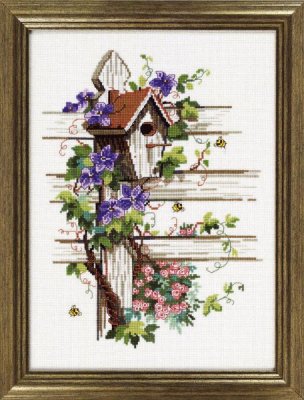70-3120 Шпаківня. Набір для вишивання хрестом PERMIN - 1