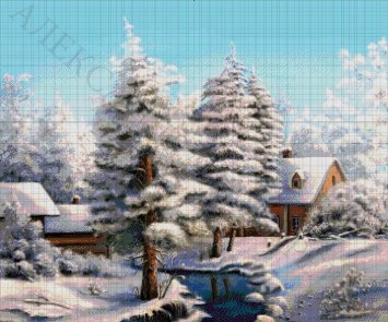 39-3392-НИ Избушка. Набор Для вышивки бисером ТМ Токарева А. - 1