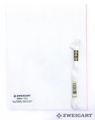 3984/100 Тканина для вишивання Murano-Lugana-Aida 32 ct. Zweigart 55х70 см - 1