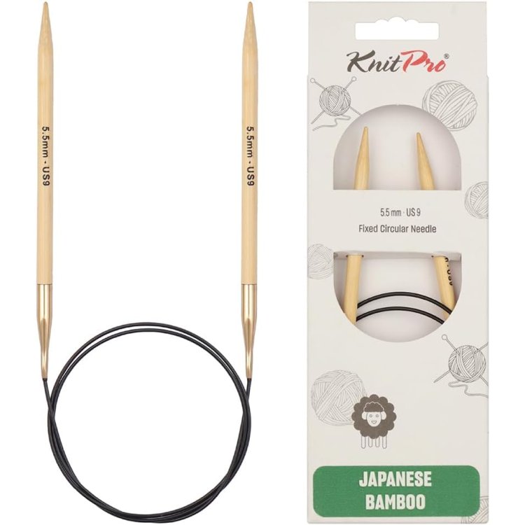 22270 Спицы круговые Bamboo KnitPro, 100 см, 5.50 мм - 1 22270 Спицы круговые Bamboo KnitPro, 100 см, 5.50 мм - 1