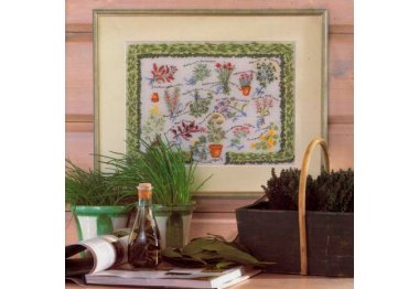  70-4300 Травяной сад. Набор для вышивания крестом PERMIN