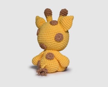 4 AMIGURUMI KIT - SAFARI GIRAFFE. Набір для в'язання іграшки - 3