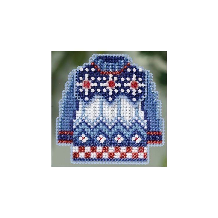 MH185301 Свитер по погоде. Набор для вышивки в смешанной технике Mill Hill - 1