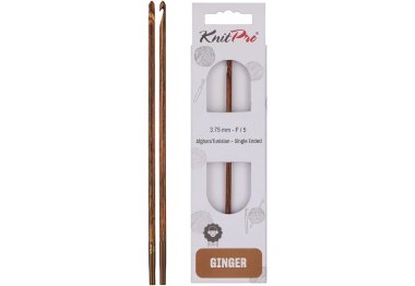 31274 Крючок односторонній туніський з`ємний Ginger KnitPro, 3.75 мм 31274 Крючок односторонній туніський з`ємний Ginger KnitPro, 3.75 мм