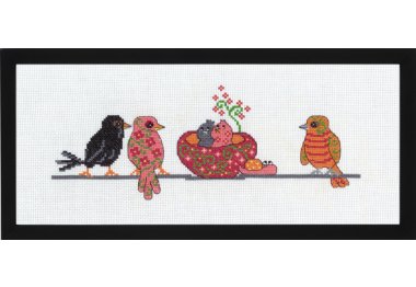  92-7349 Гніздо. Набір для вишивання хрестом PERMIN