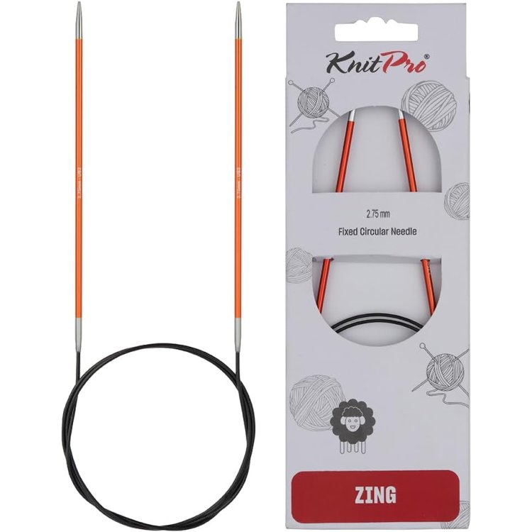 47094 Спицы круговые Zing KnitPro, 60 см, 2.75 мм - 1 47094 Спицы круговые Zing KnitPro, 60 см, 2.75 мм - 1