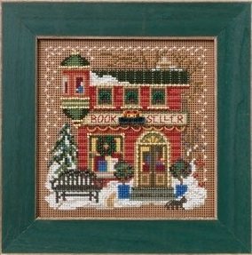 MH142305 Продавець книг. Набір для вишивки в змішаній техніці Mill Hill - 1