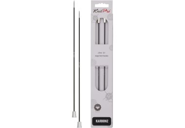 спицы для вязания 41251 Спицы прямые Karbonz KnitPro 25 см 2.25 мм спицы для вязания 41251 Спицы прямые Karbonz KnitPro 25 см 2.25 мм
