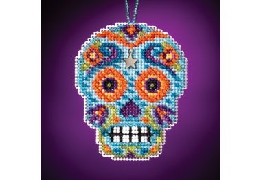 вишивка гладдю MH161625 Азул. Набір для вишивки в змішаній техніці Mill Hill