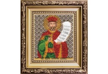  Б-1194 ікона Святий Цар пророк Давид Набір для вишивки бісером